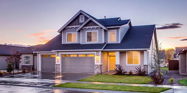 Suburban home that may carry a recorded mortgage or lien